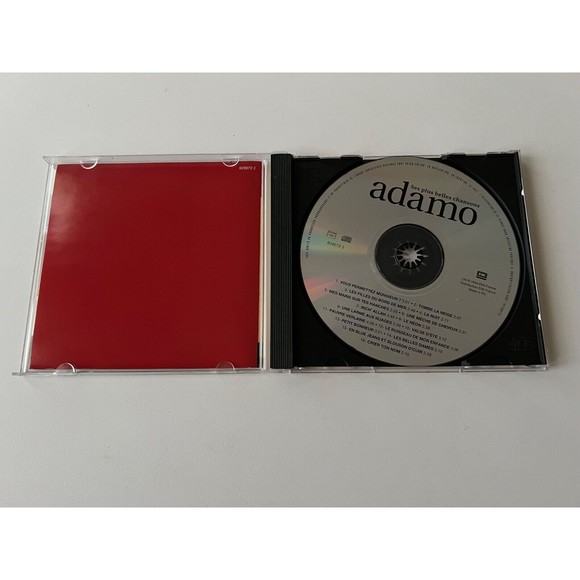 Adamo Ses Les Plus Belles Chansons CD 1994 EMI France Import Play Tested - Picture 4 of 5